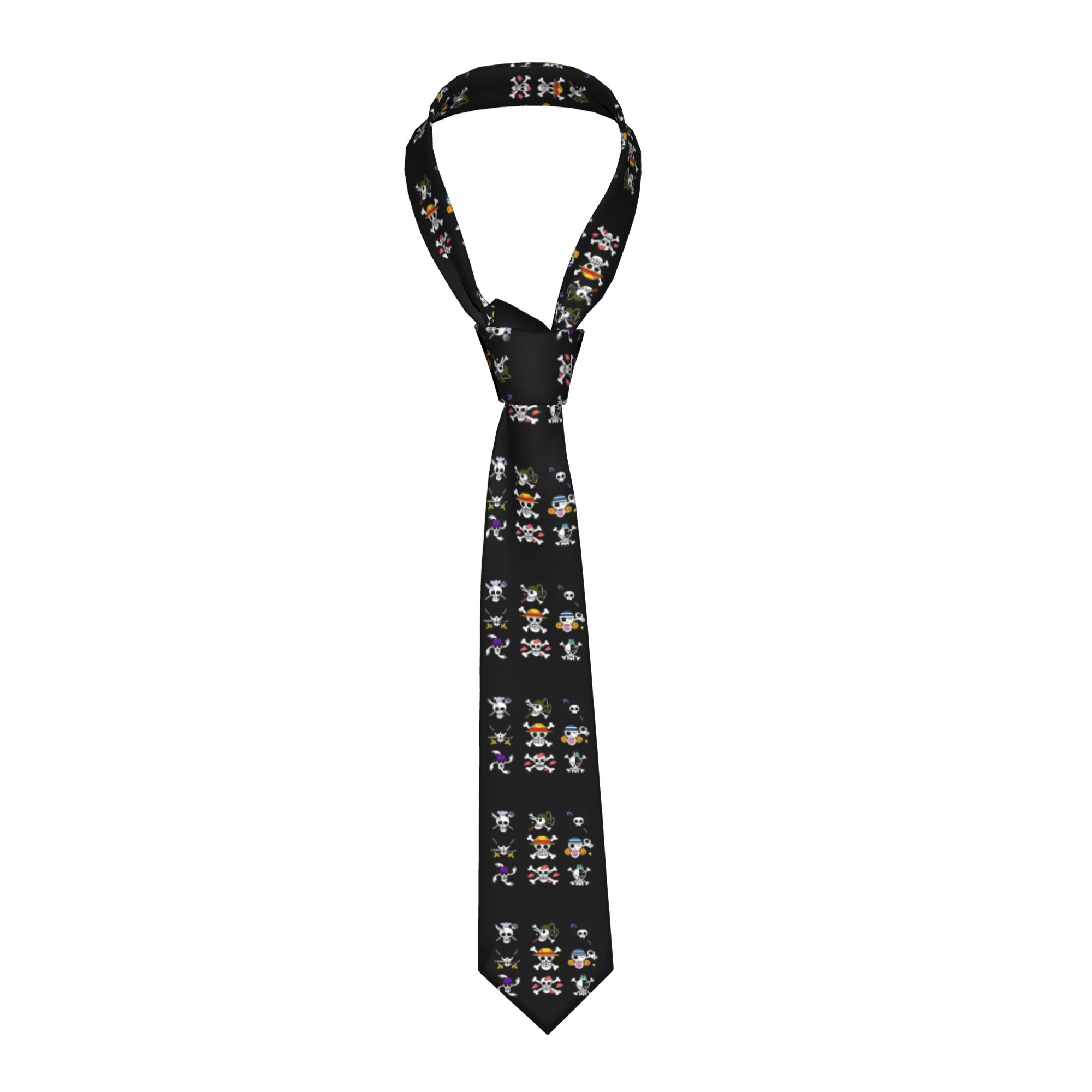 Women'S Accessories In The 90S - Krawatte mit Piratenflaggen-Logo, 90er-Jahre-Kollektion, Schmale 8