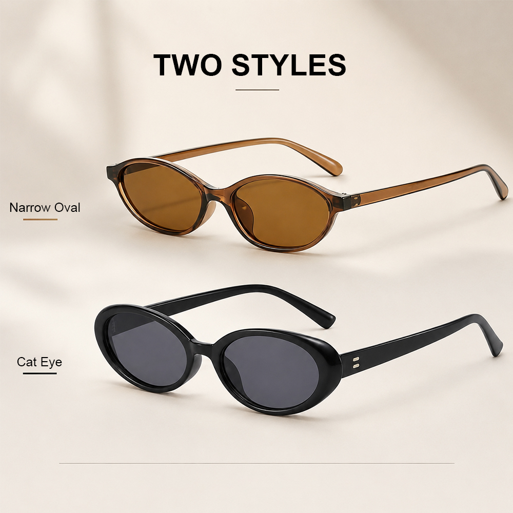 Women'S Accessories In The 90S - 2 Stück 90er Y2K Vintage Cat-Eye