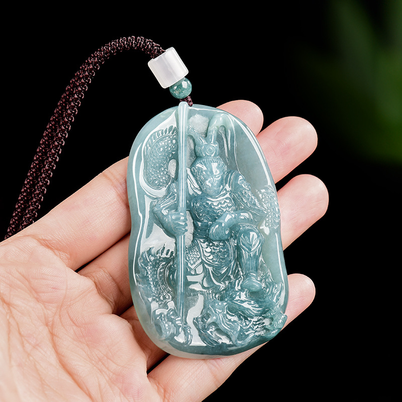 Women'S Accessories - Burmesische Jade-König-der-Affen-Anhänger-Halskette, Vintage-Luxusgeschenke für Frauen, Modeaccessoires,