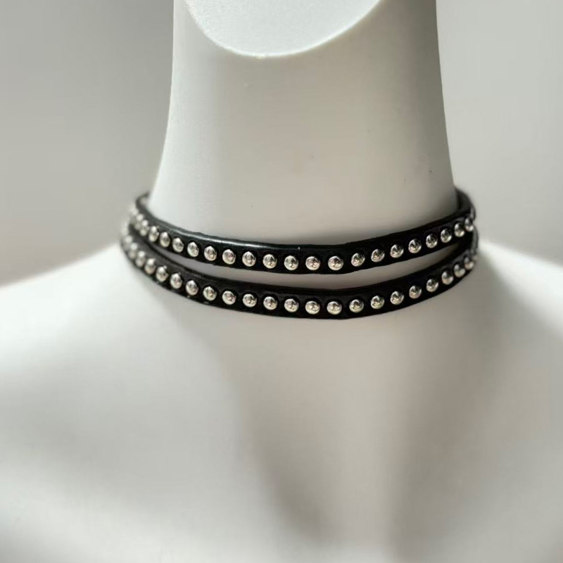 Punk Schmuck Nieten Halsband L – Women'S Accessories In The 90S Bewertung und Preis