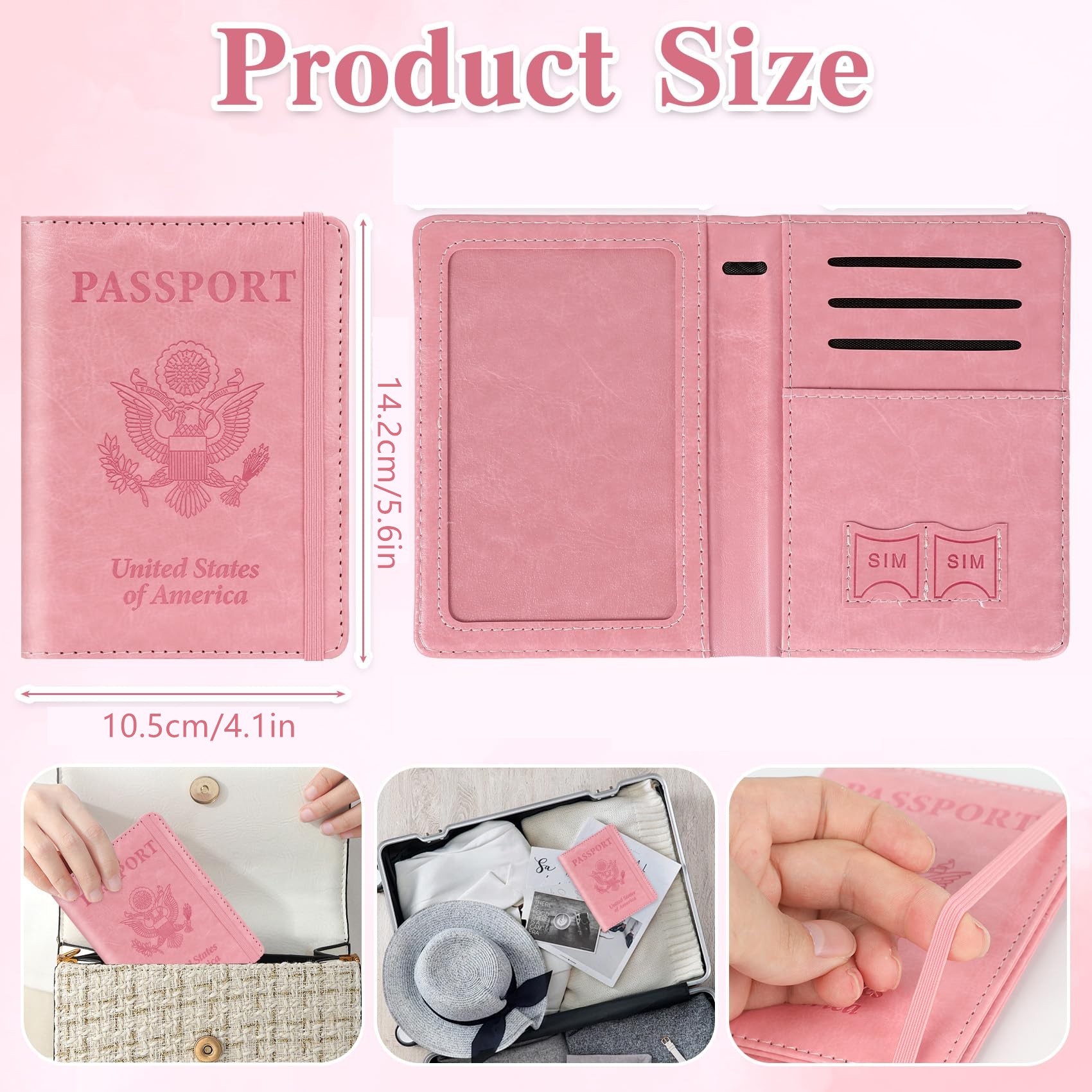 Reisepass-Etui, RFID-Schutz Re – Women'S Essential Accessories Bewertung und Preis