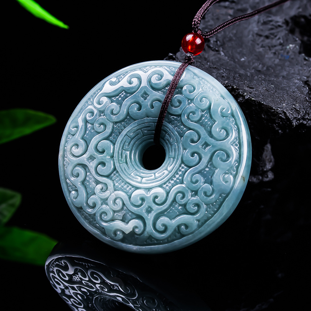 Natürliche burmesische Jadeit- – Women'S Accessories Bewertung und Preis