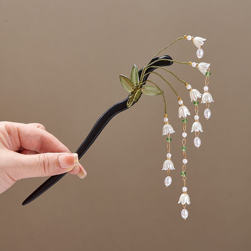 Holzblumen-Haarnadel im Vintag – Women Accessories Shop Bewertung und Preis