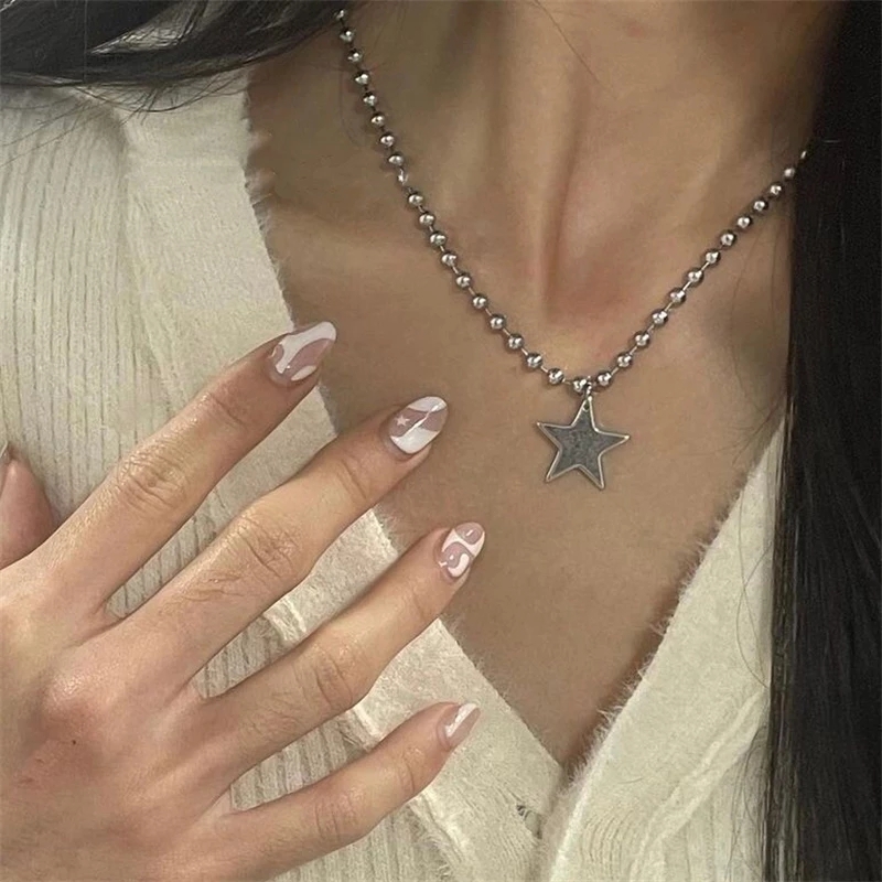 Kpop Cool Punk Vintage Stern A – Women'S Accessories In The 90S Bewertung und Preis