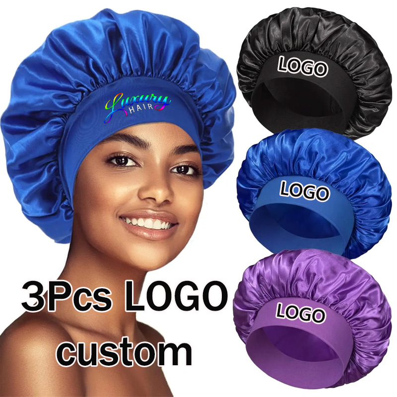 Komfortable Satin-Haarbonnet 3 – Women Accessories Logo Bewertung und Preis