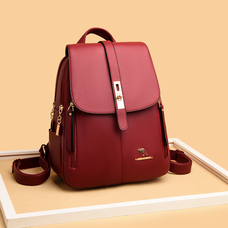 Luxus Frauen Leder Rucksäcke f – Women Electronic Accessories Bewertung und Preis