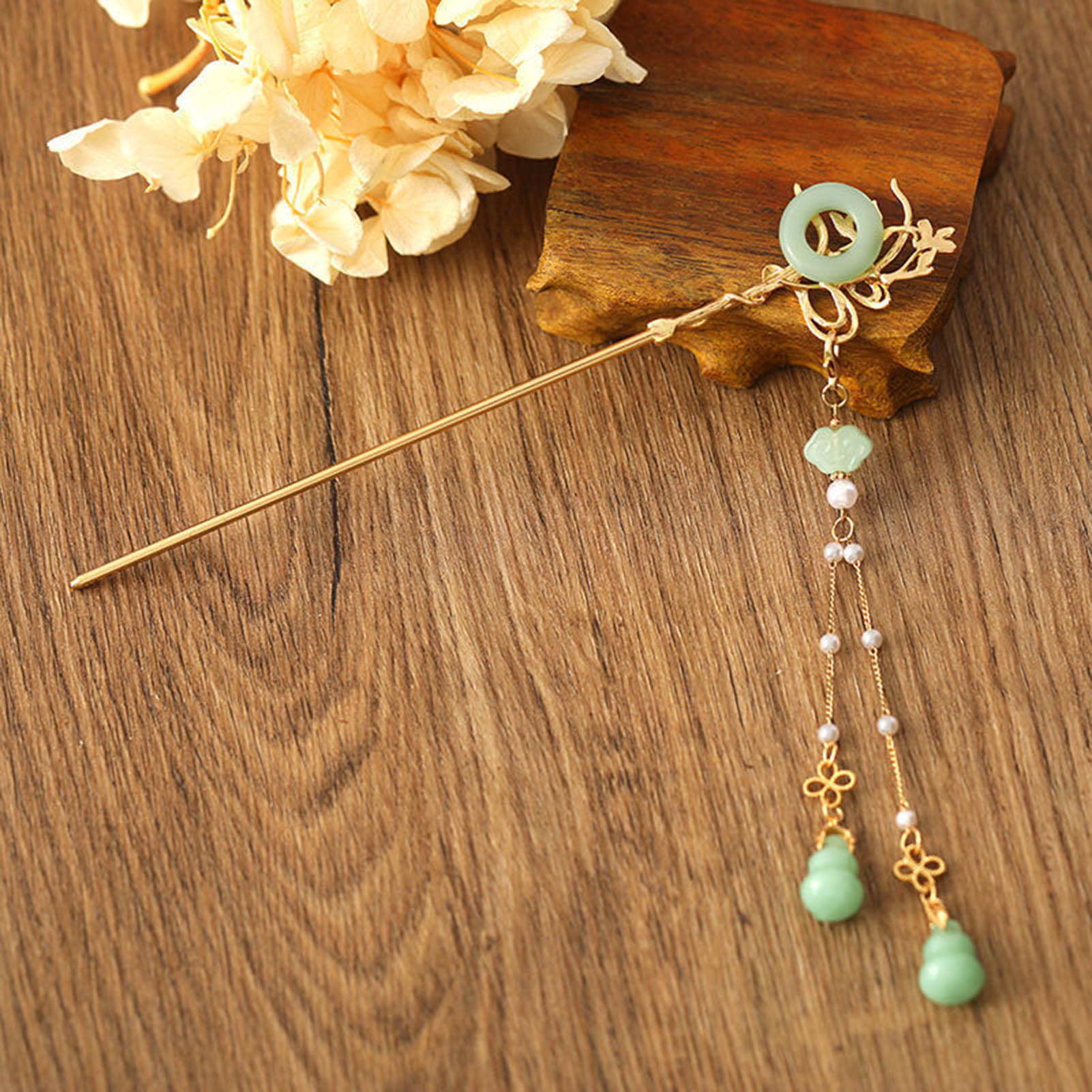 Chinesischen Stil Glas Haarnad – Women Accessories Shop Bewertung und Preis