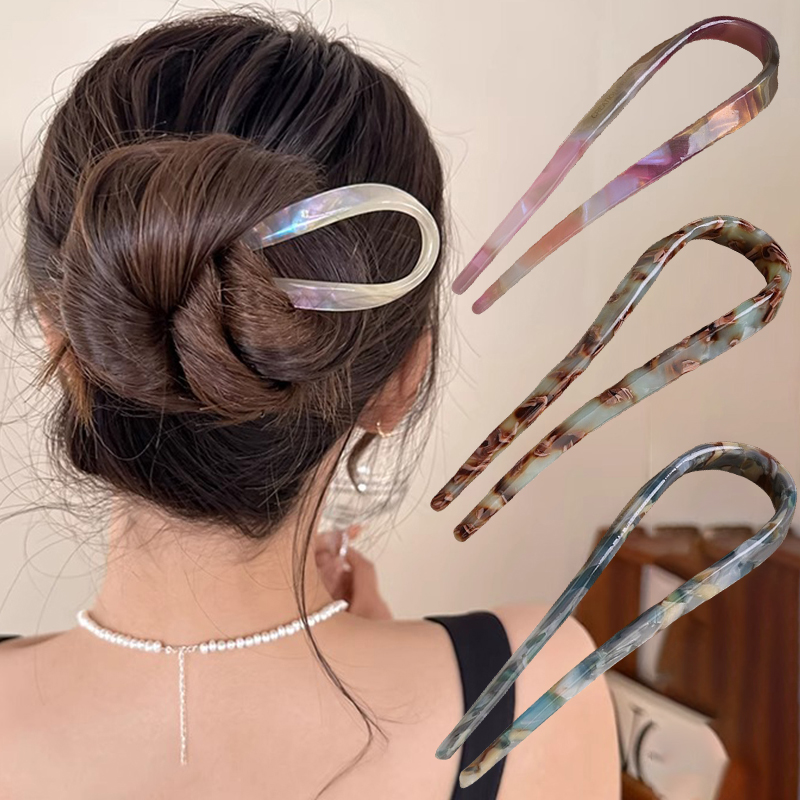 U-förmige Haarstäbchen aus Ace – Women Accessories Shop Bewertung und Preis