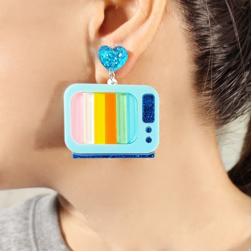 KUGUYS Acryl-Ohrringe im 90er- – Women'S Accessories In The 90S Bewertung und Preis
