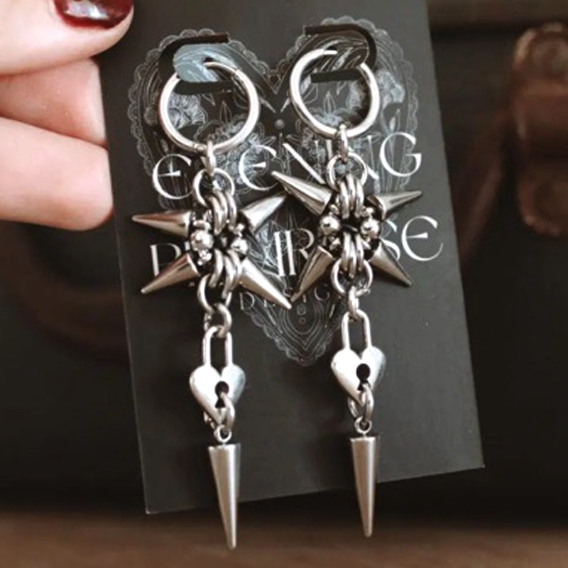 Punk-Mode Edelstahl Kreuz-Niet – Women'S Accessories In The 90S Bewertung und Preis