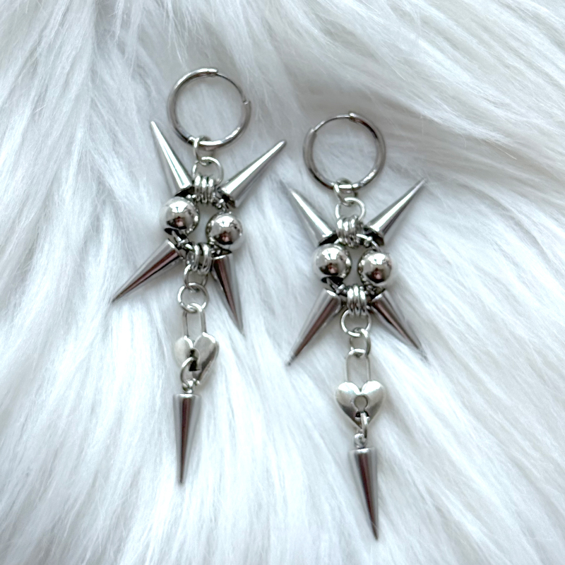 Punk-Mode Edelstahl Kreuz-Niet – Women'S Accessories In The 90S Bewertung und Preis