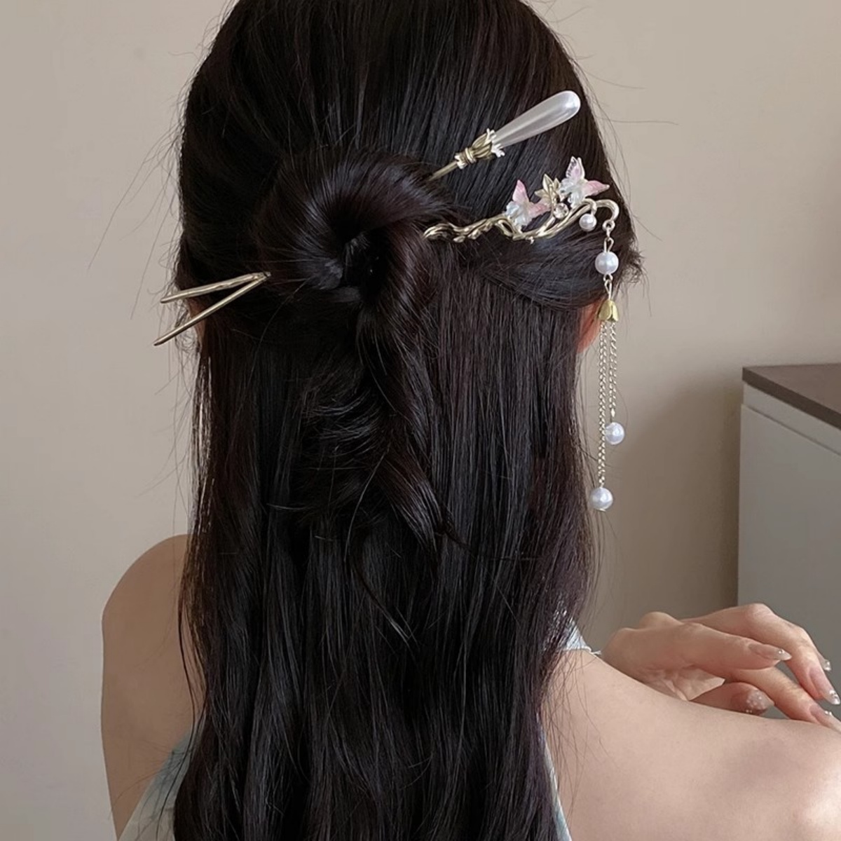 2023 neue Blume Haarnadel Für  – Women Accessories Shop Bewertung und Preis