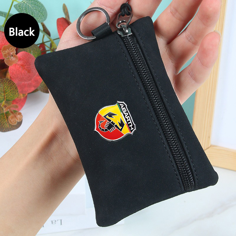 Auto Logo Wildleder Brieftasch – Women Accessories Logo Bewertung und Preis