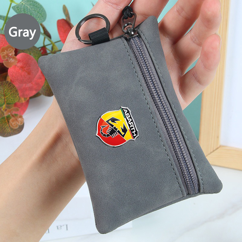 Auto Logo Wildleder Brieftasch – Women Accessories Logo Bewertung und Preis